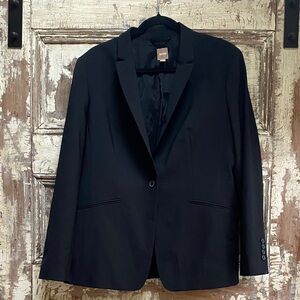 Hugo Boss BOSS Black Blazer Women’s Size 12 Tailored Career Work Jacket Classic.
